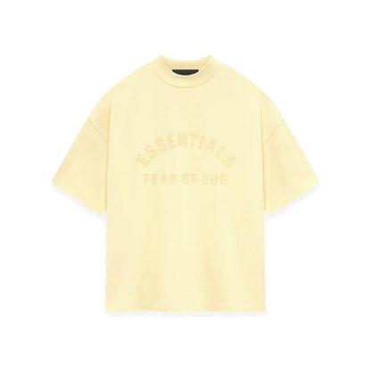 Fear of God Essentials Crewneck Heavyweight Tee - Garden Yellow