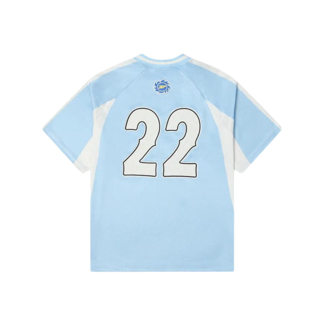 Broken Planet Market Football Jersey - Light Blue