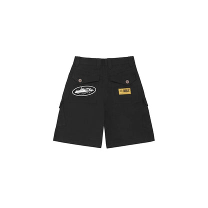 Corteiz Storm Cargo Shorts - Black