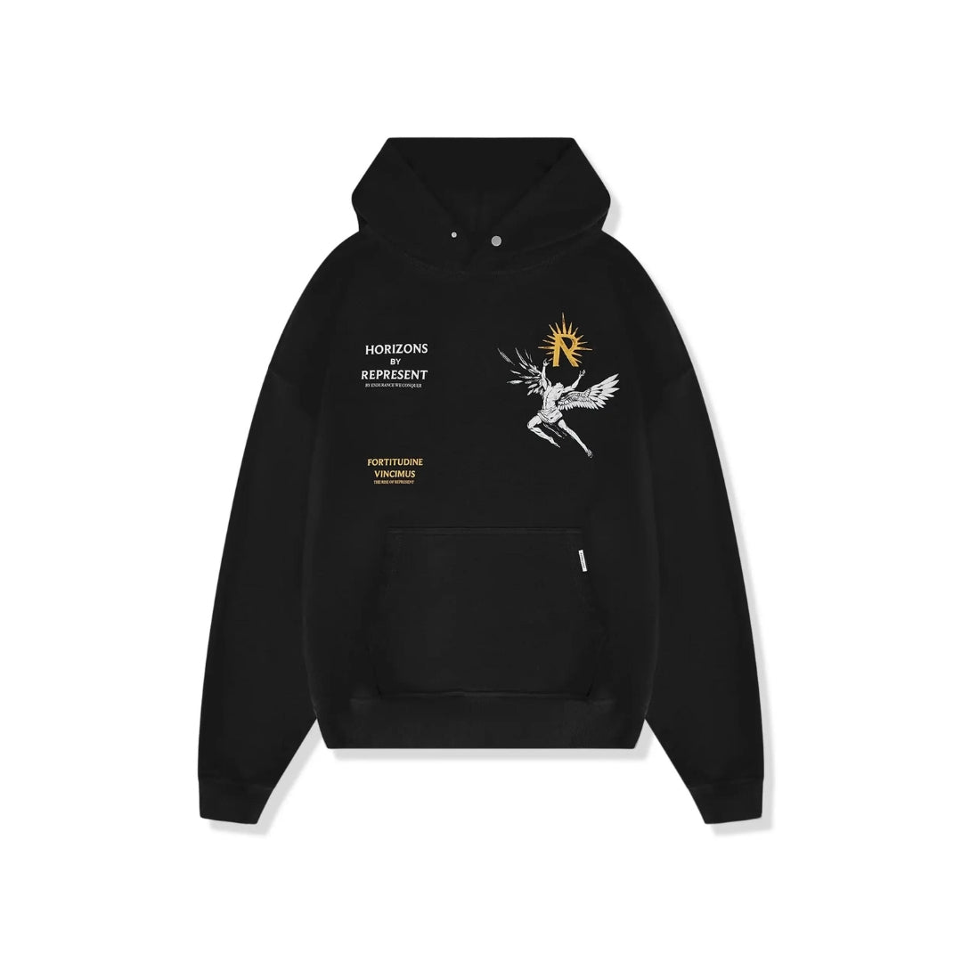 Represent Icarus Hoodie - Jet Black