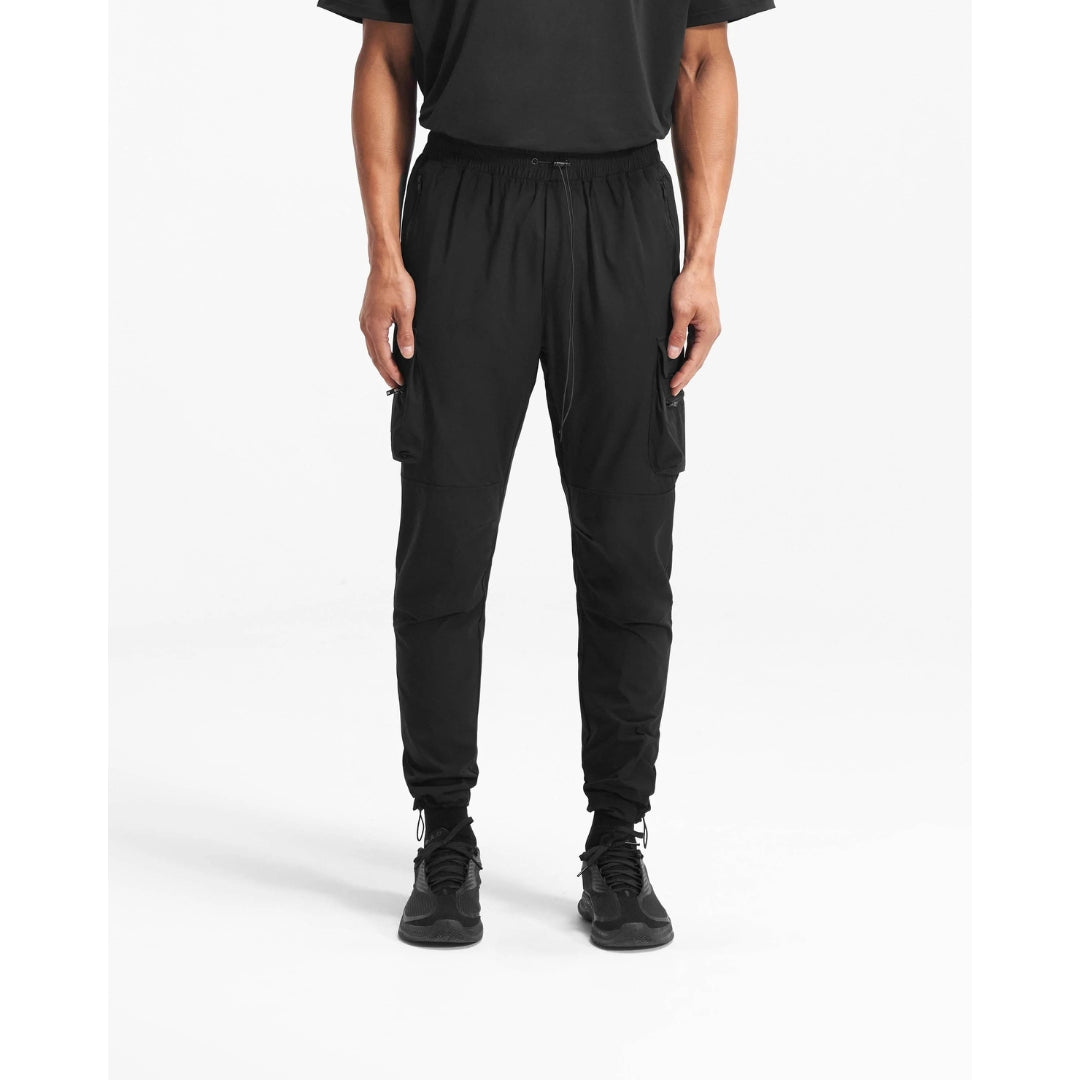 Represent 247 Nylon Pants - Black