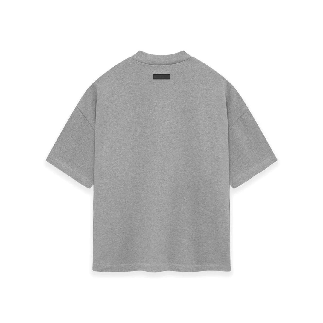 Fear of God Essentials Crewneck Heavyweight Tee - Dark Heather