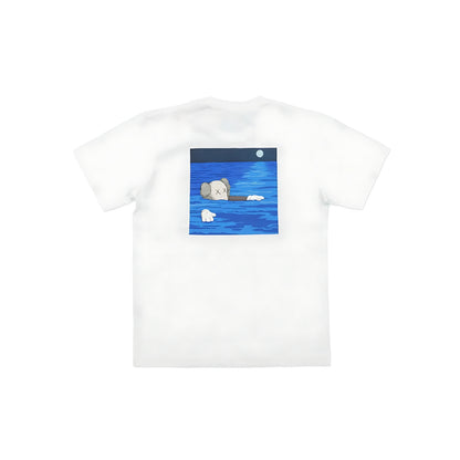 Kaws x Uniqlo Short Sleeve Artbook Cover Tee - Blue