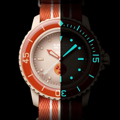 Swatch x Blancpain Scuba Fifty Fathoms Arctic Ocean (Red)